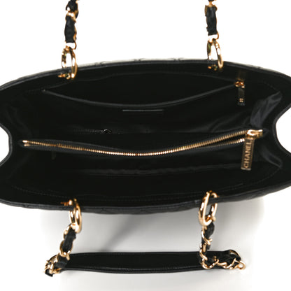 Chanel Caviar Quilted Grand Shopping Tote GST Black 5 of 10