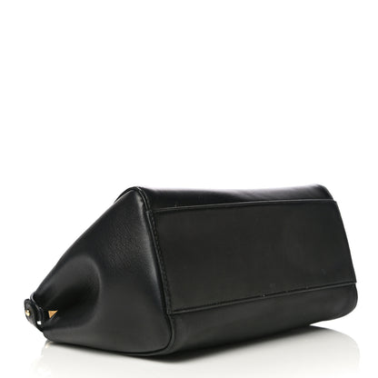 Fendi Nappa Mini Peekaboo Iconic Satchel Black 4 of 26
