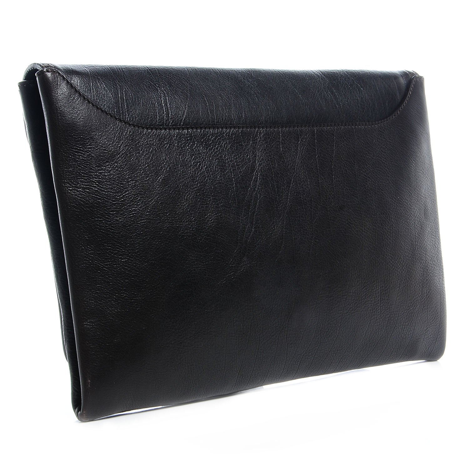 Givenchy Textured Calfskin Obsedia Clutch Black 3 of 8