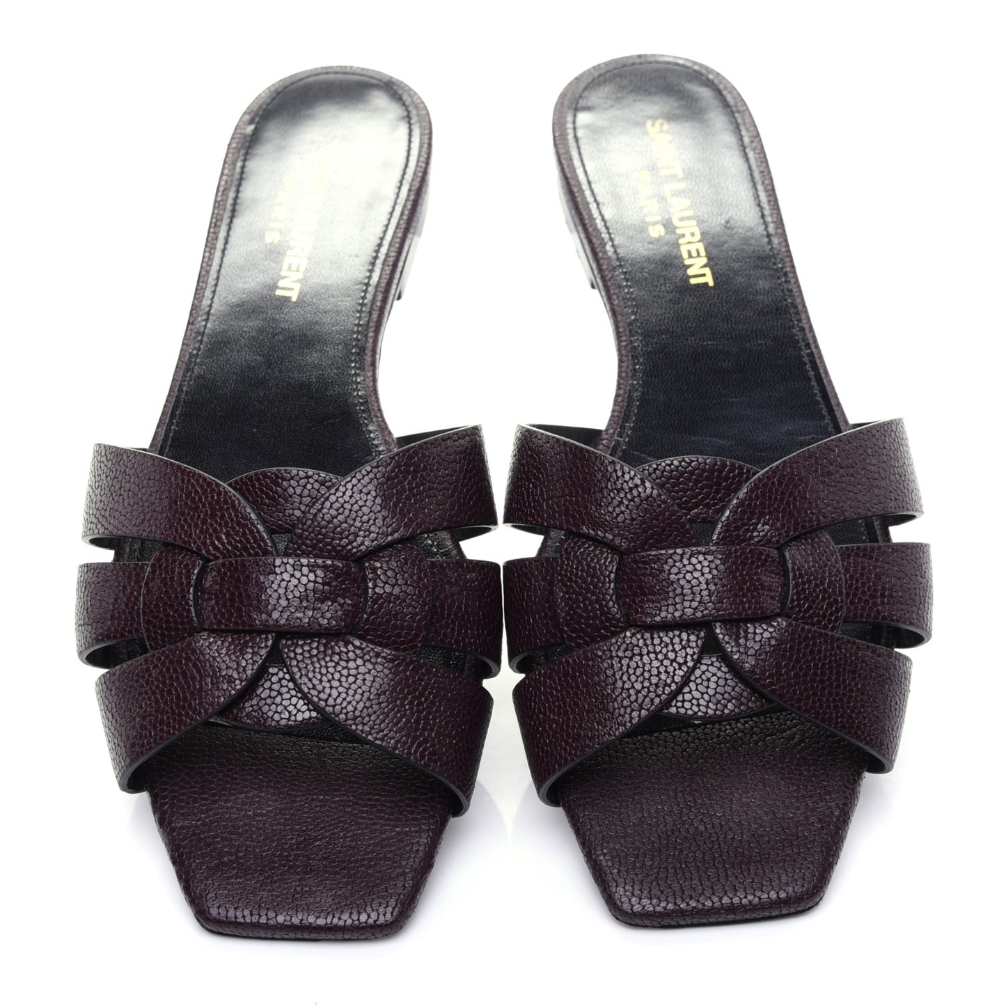 Grain De Poudre Nu Pied 05 Slide Sandals 36 Burgundy