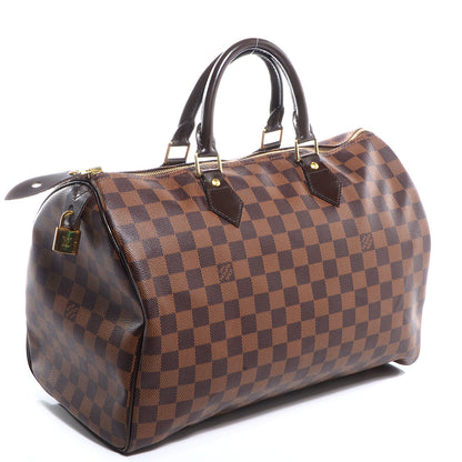 Louis Vuitton Damier Ebene Speedy 35 3 of 8