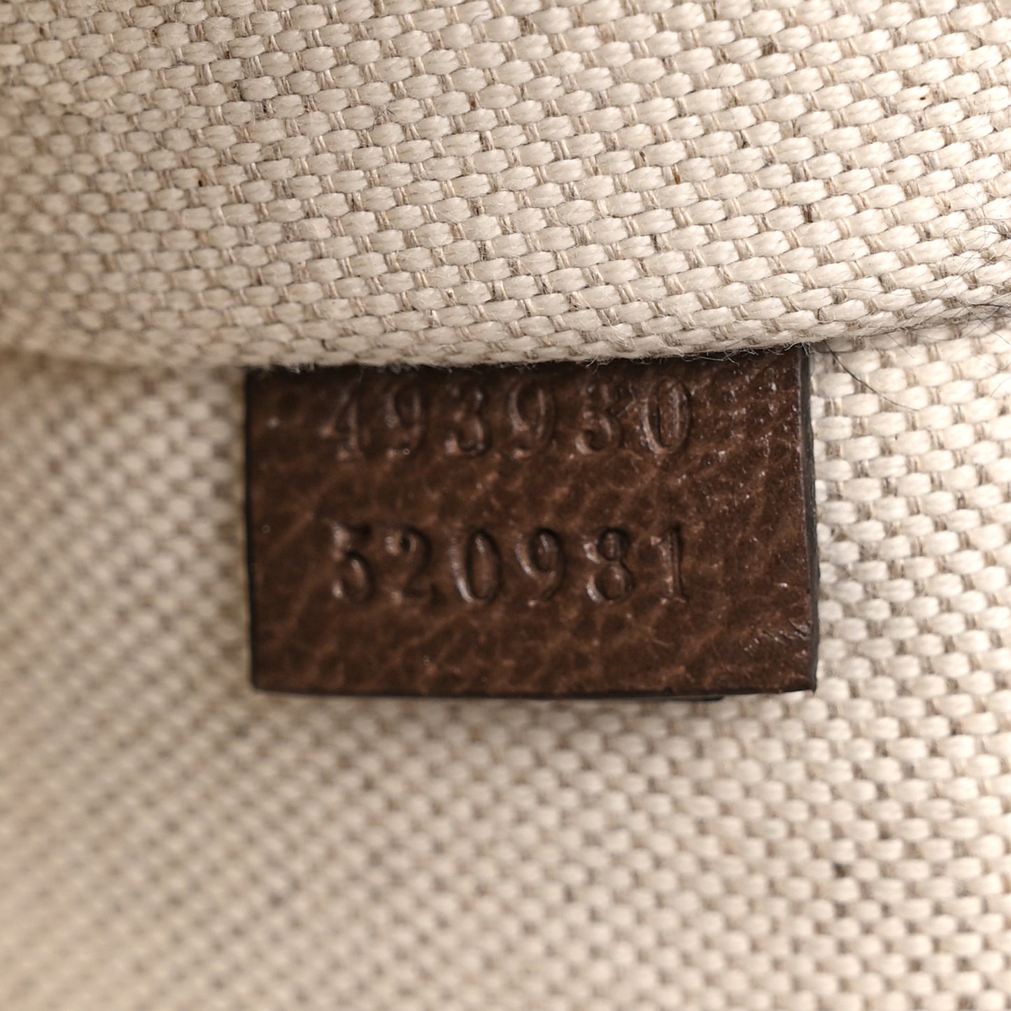 GG Supreme Monogram Neo Vintage Web Belt Bag Brown