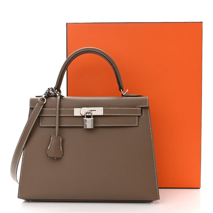 Hermes Epsom Kelly Sellier 28 Etoupe 11 of 11