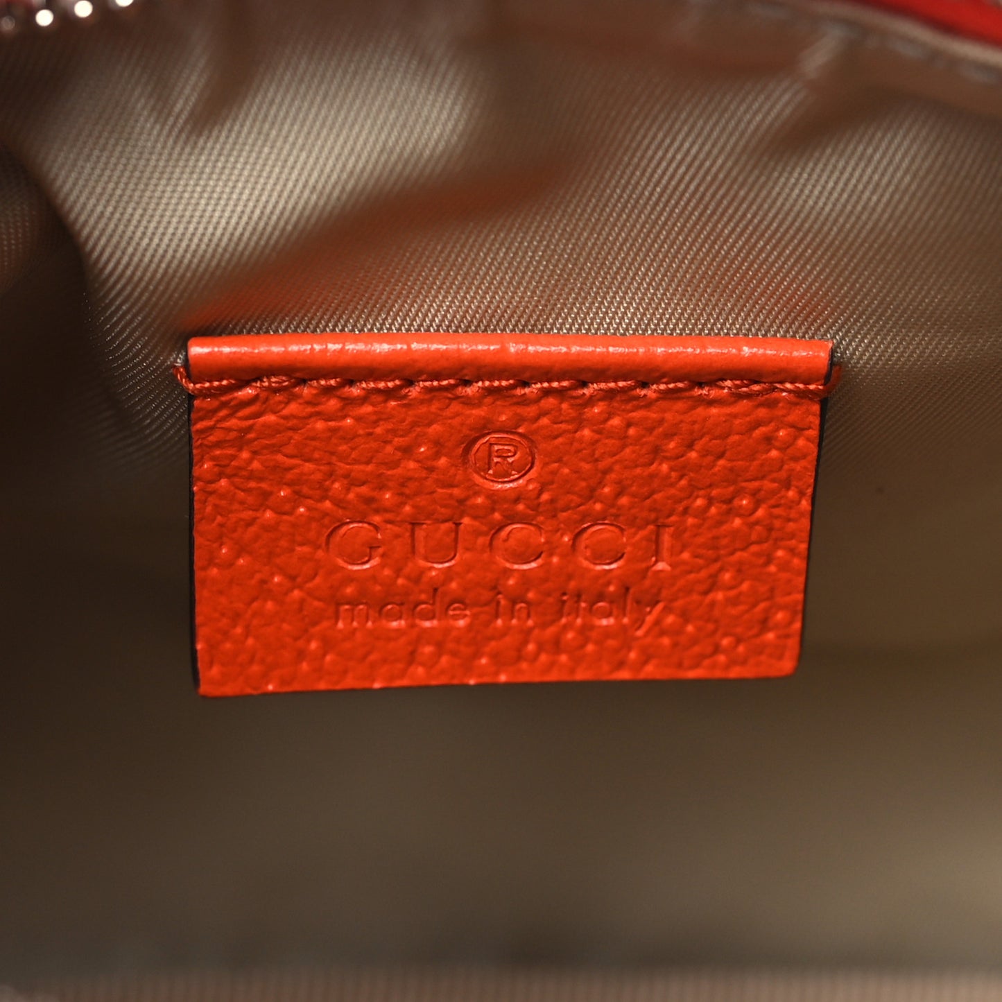 X THE NORTH FACE Monogram Textured Dollar Calfskin Embroidered Belt Bag Beige Ebony Mystic White Deep Orange