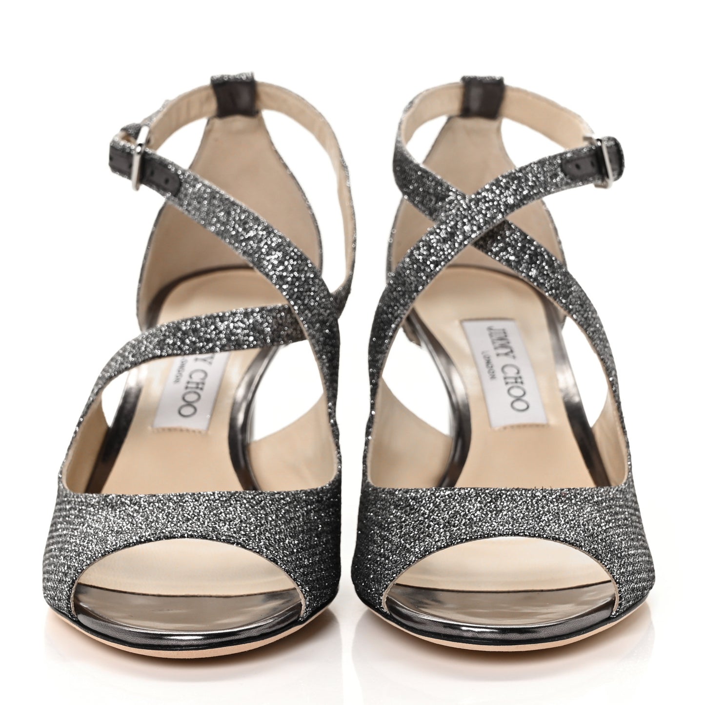 Dusty Glitter Emily 65 Sandals 38 Anthracite