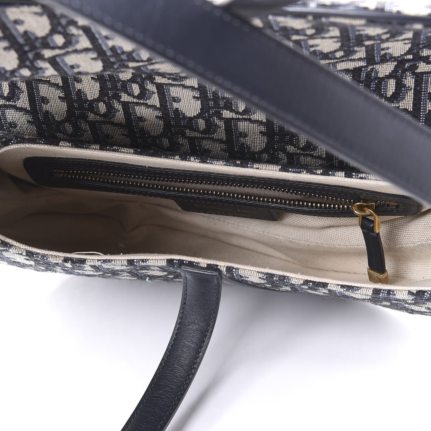 Oblique Saddle Bag Blue