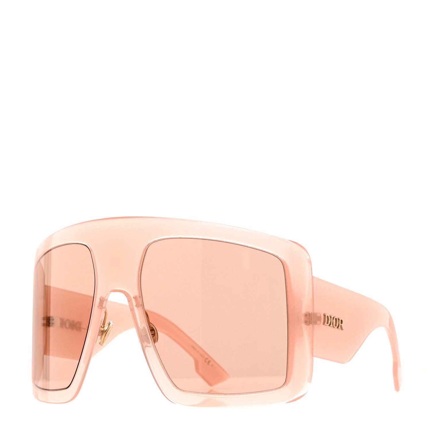 Christian Dior Acetate DiorSo Light 1 Shield Sunglasses Pink 1 of 8