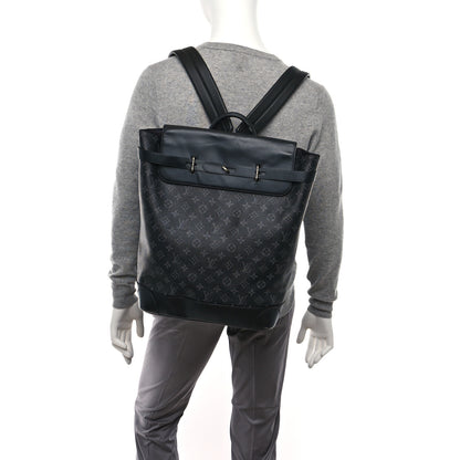 Louis Vuitton Monogram Eclipse Steamer Backpack 2 of 14