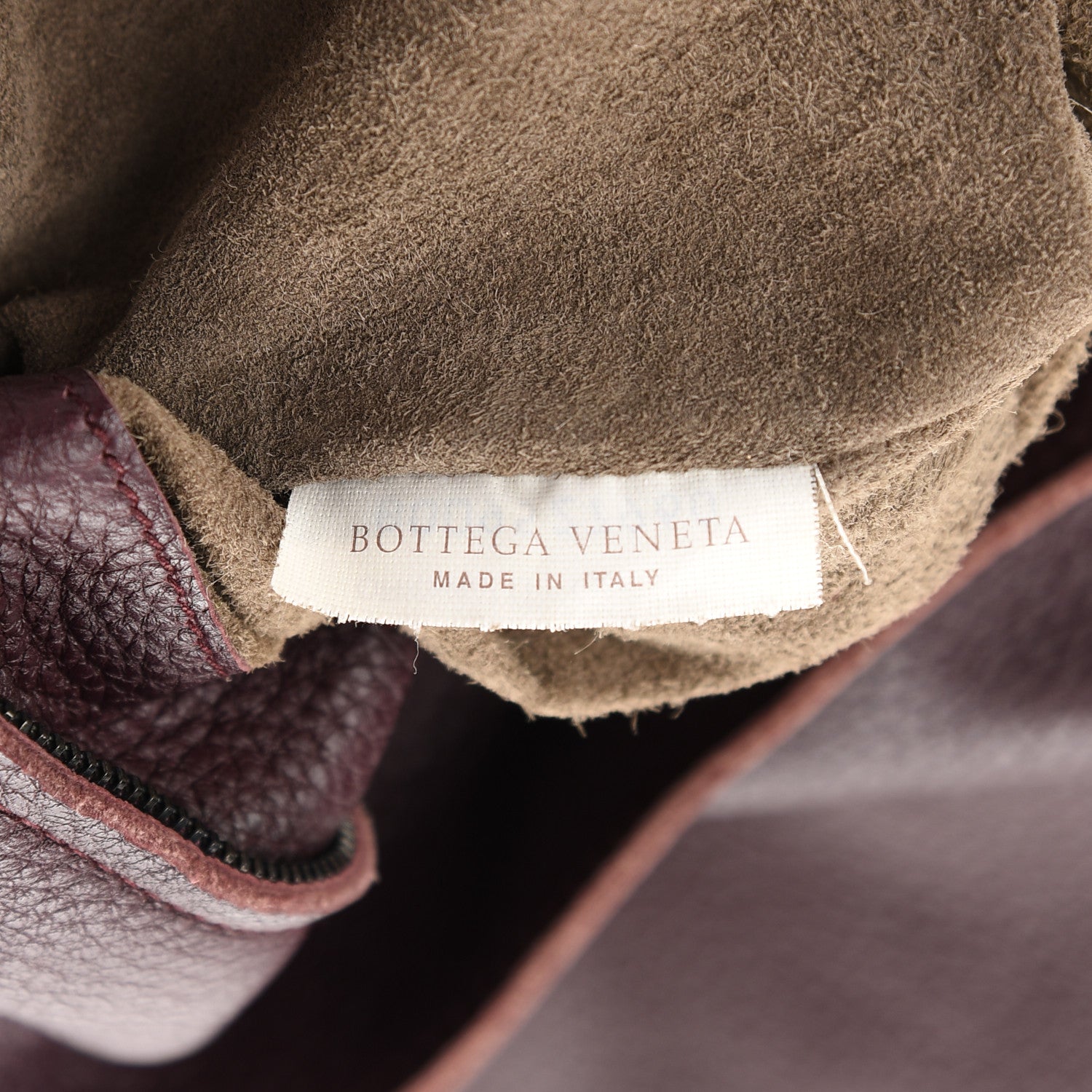Bottega Veneta Cervo Deerskin Large Hobo Burgundy 6 of 9