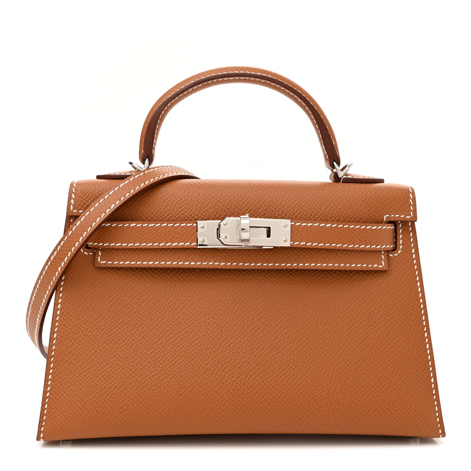 Hermes Epsom Mini Kelly Sellier 20 Gold 1 of 11