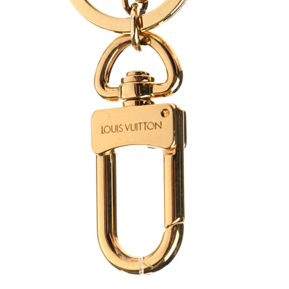 Louis Vuitton LV Facettes Bag Charm Key Holder Gold 3 of 6