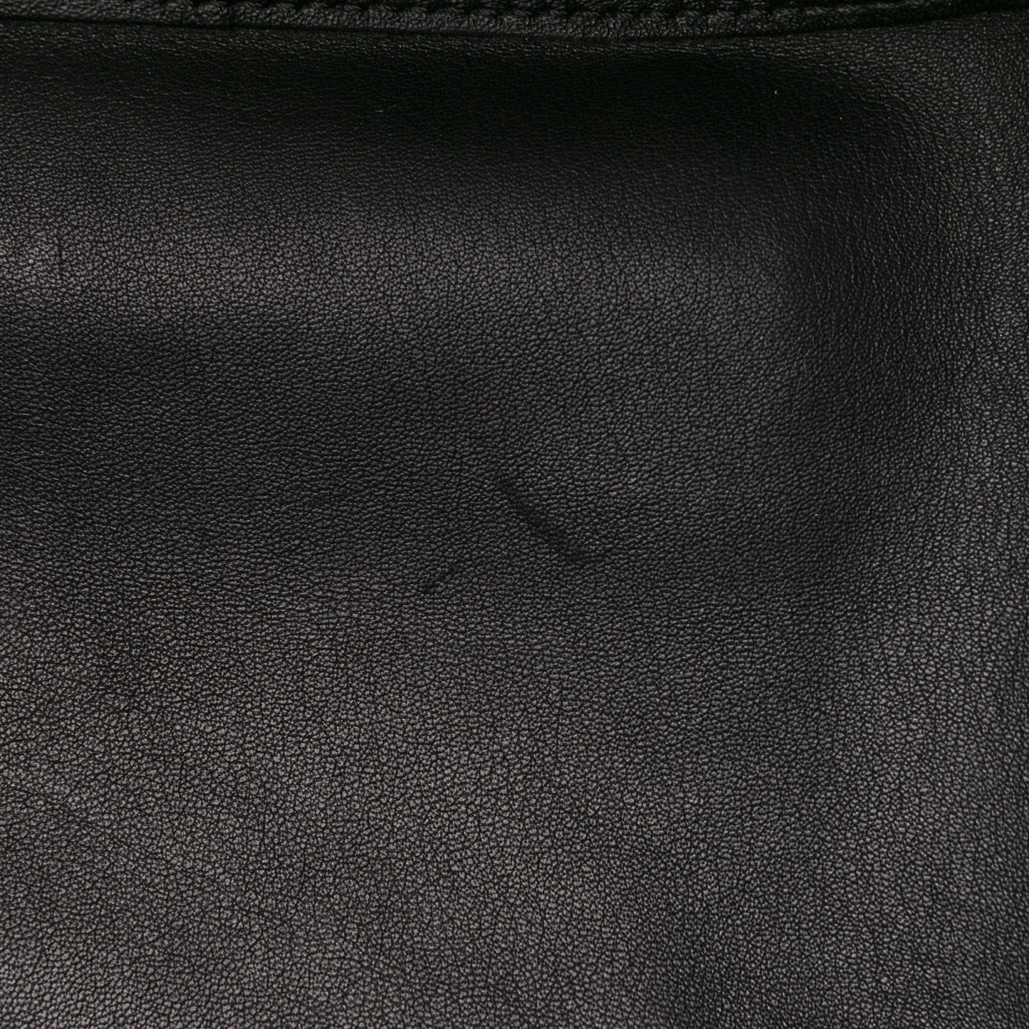 Calfskin Medallion Tribute Tote Black