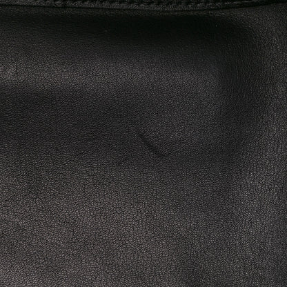 Versace Calfskin Medallion Tribute Tote Black 12 of 13