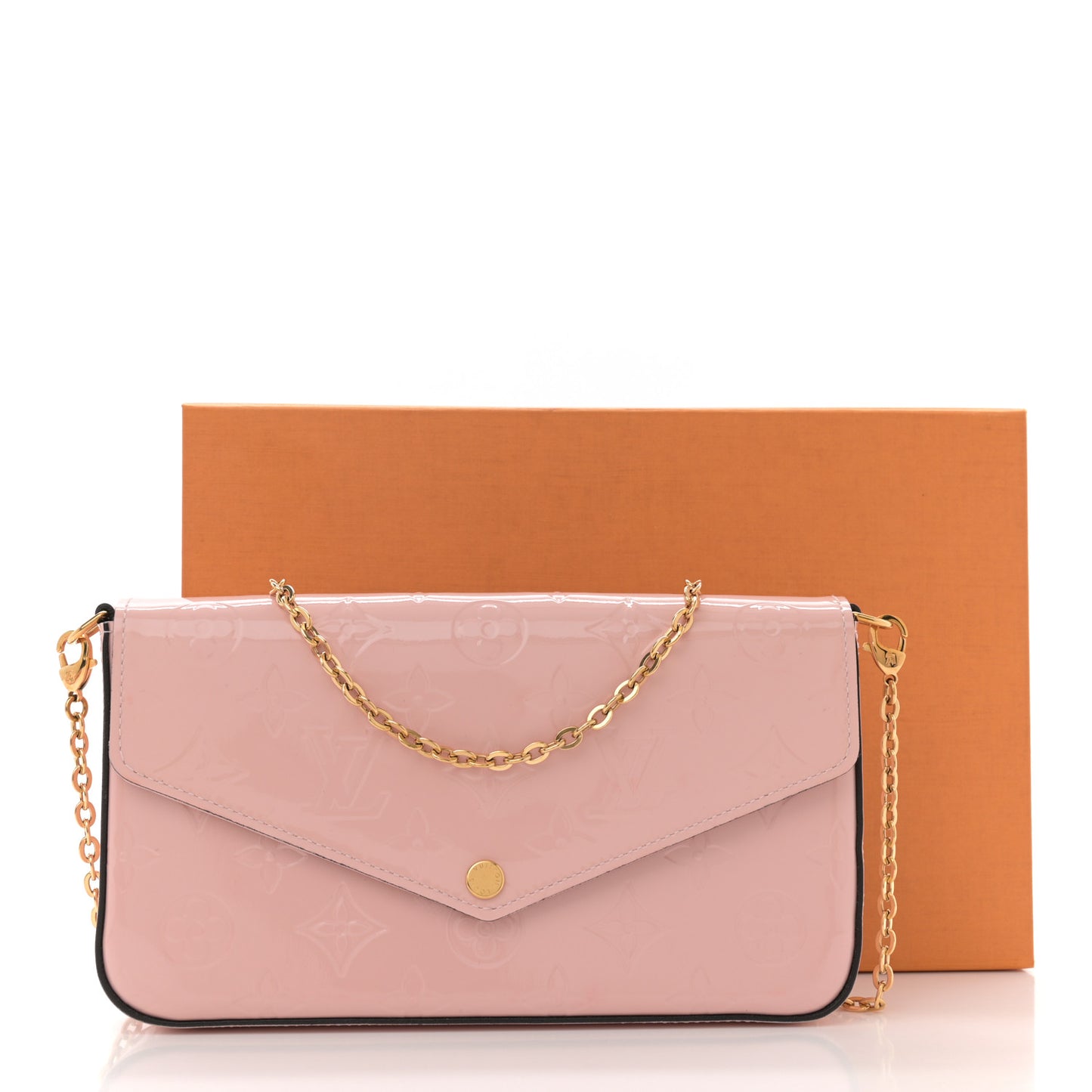 Vernis Felicie Chain Wallet Rose Ballerine