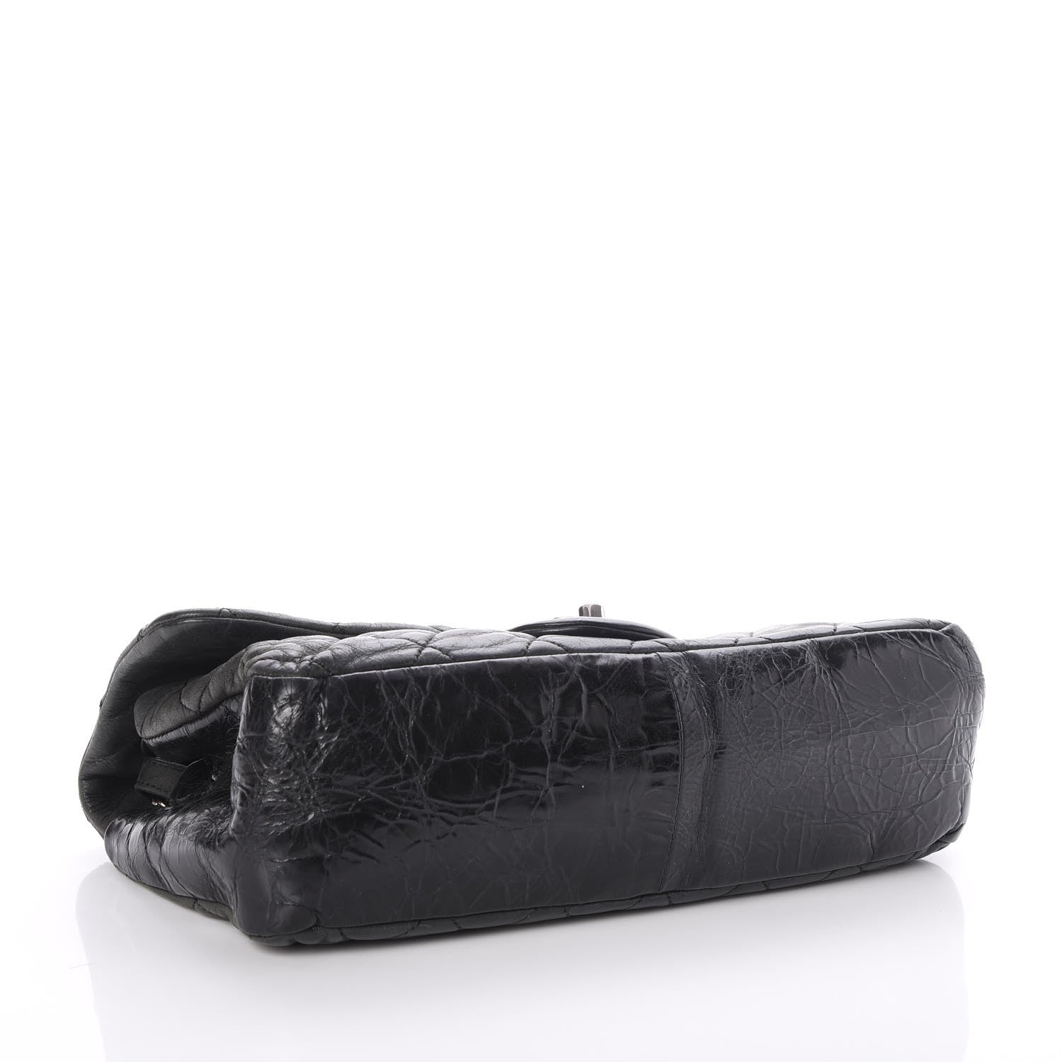 Chanel Iridescent Calfskin Medium In The Mix Flap Black 4 of 7