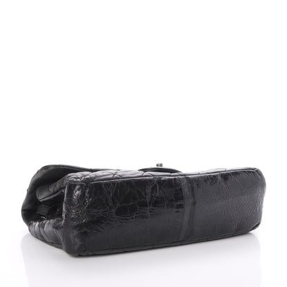 Chanel Iridescent Calfskin Medium In The Mix Flap Black 4 of 7