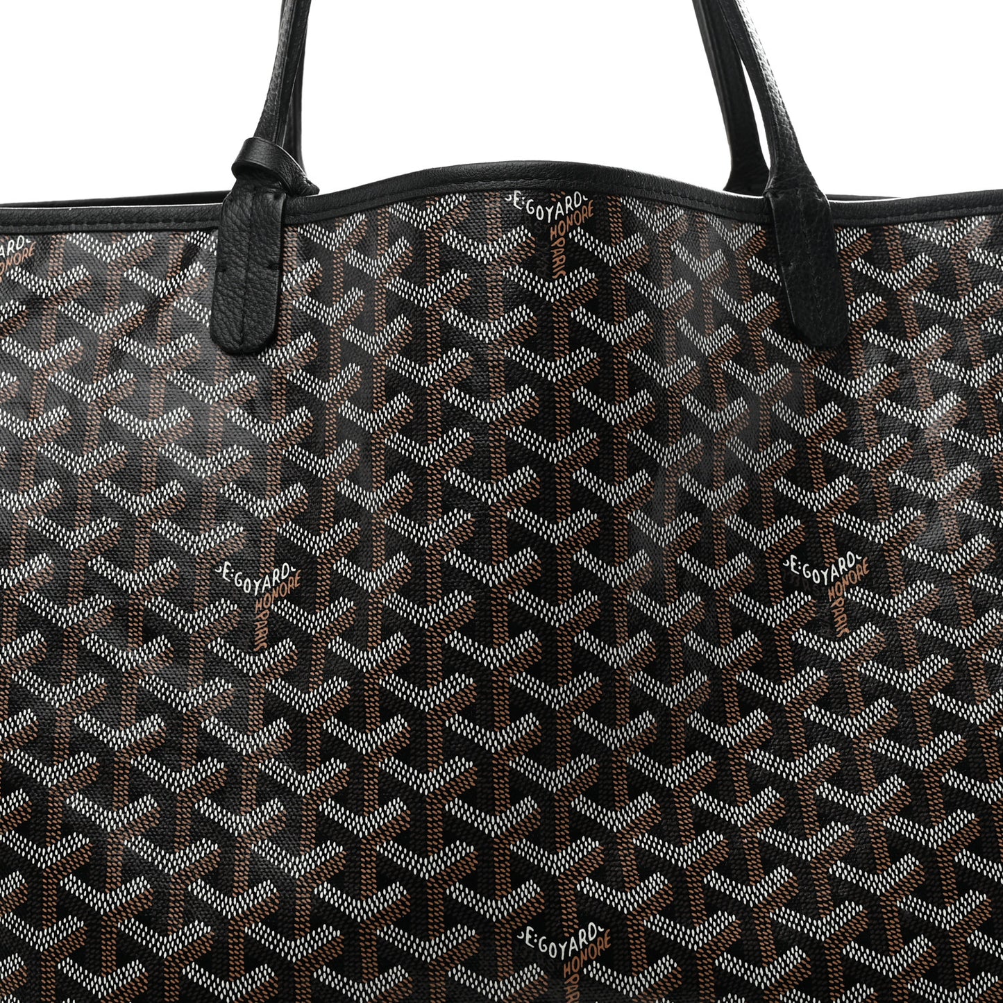 Goyardine Reversible Anjou GM Black