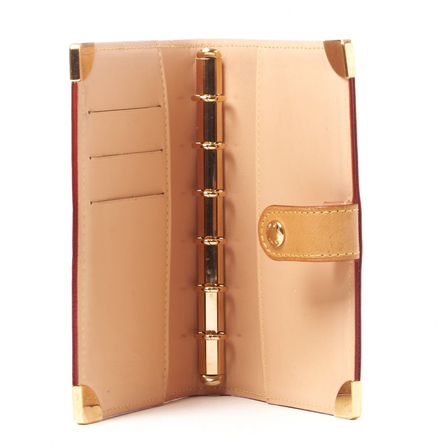 Monogram Multicolor Small Ring Agenda Cover White