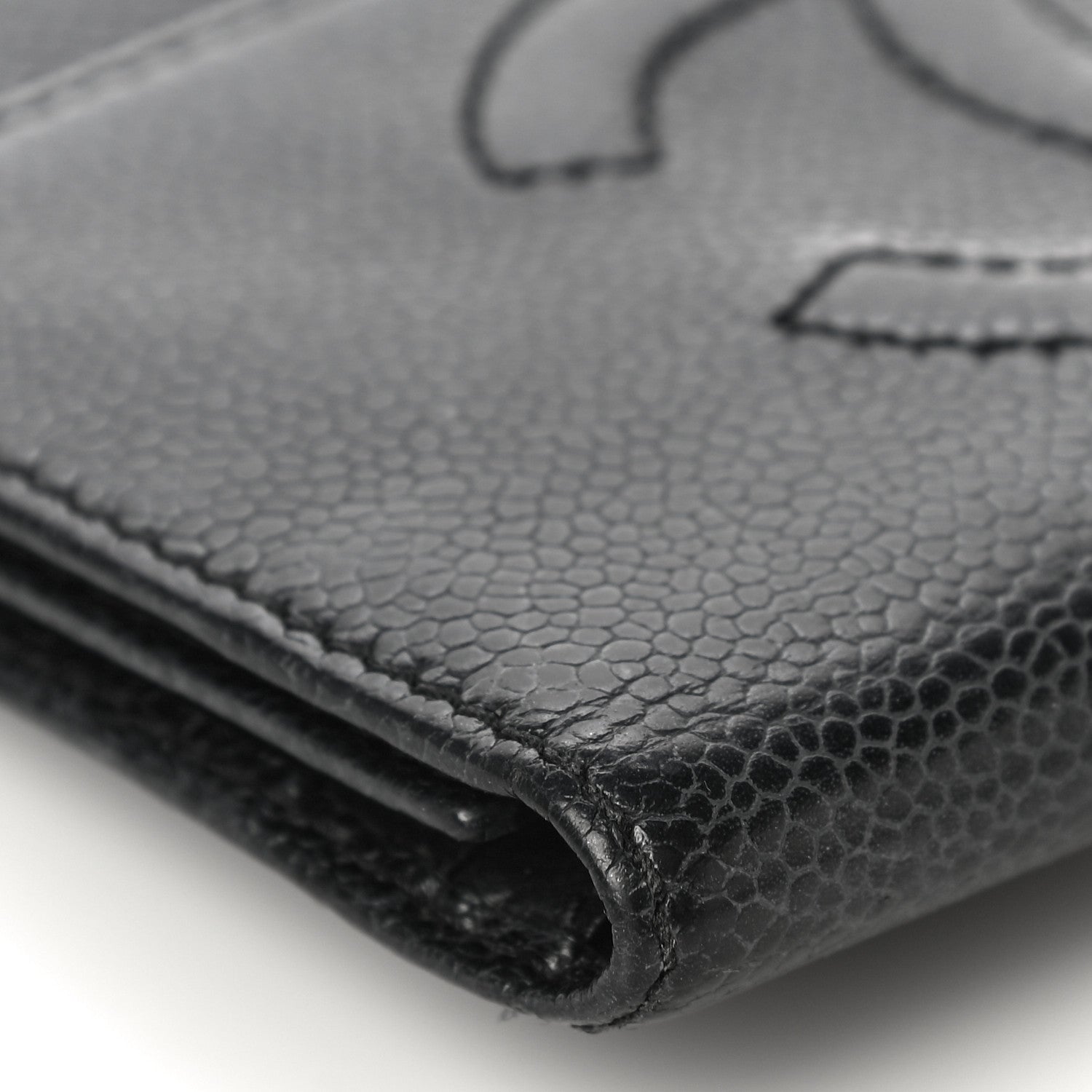 Chanel Caviar Timeless CC Compact Wallet Black 15 of 18