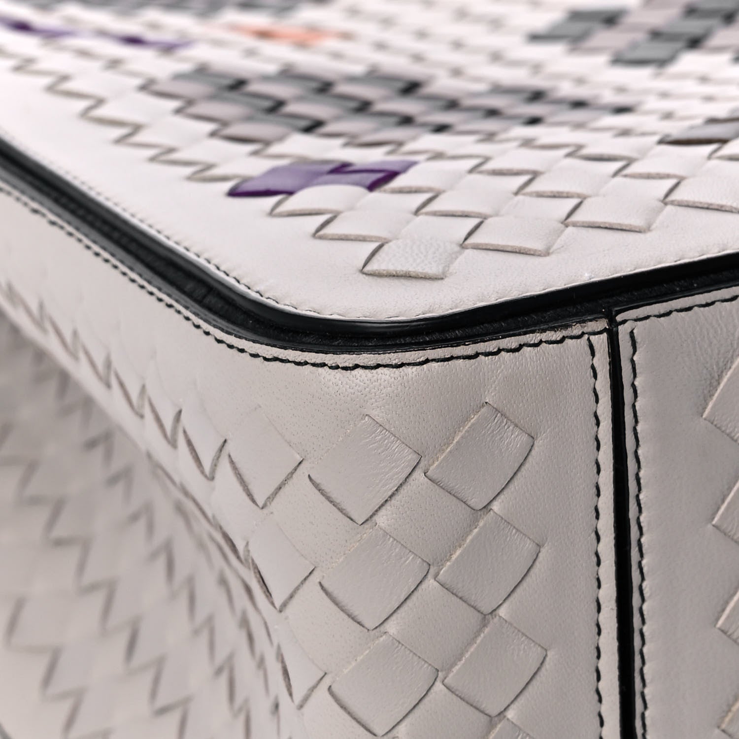 Bottega Veneta Nappa Intrecciato Artsy Tote Cement Abstract 11 of 13