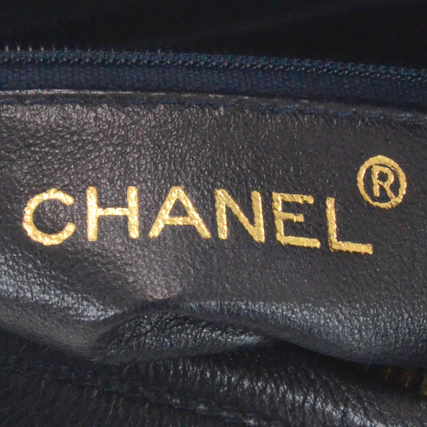 Chanel Lambskin Quilted Tassel Camera Case Navy 6 of 10