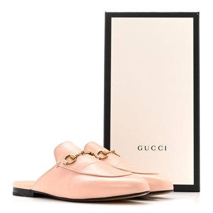 Gucci Malaga Kid Womens Princetown Slippers 38 Perfect Pink 13 of 13