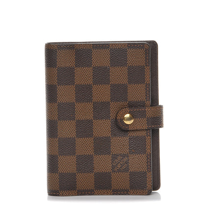 Louis Vuitton Damier Ebene Small Ring Agenda Cover 1 of 6