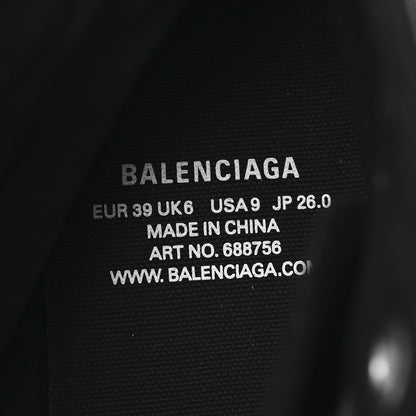 Balenciaga Agneau Arena Womens Paris High Top Sneakers 39 Black 9 of 11