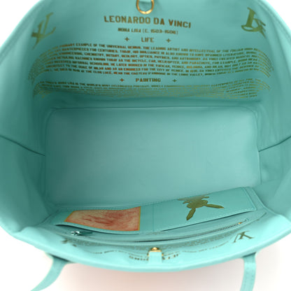Louis Vuitton Masters Da Vinci Neverfull MM Vert D’eau 5 of 9