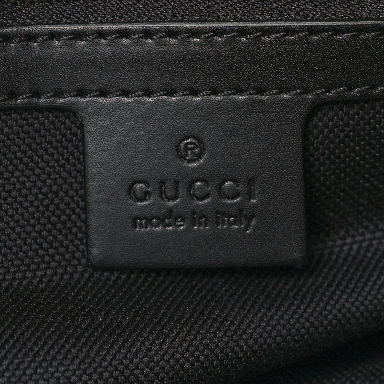 Gucci Soft GG Supreme Monogram Appia Calfskin Web Large Carry On Duffle Bag Black Grey 5 of 13