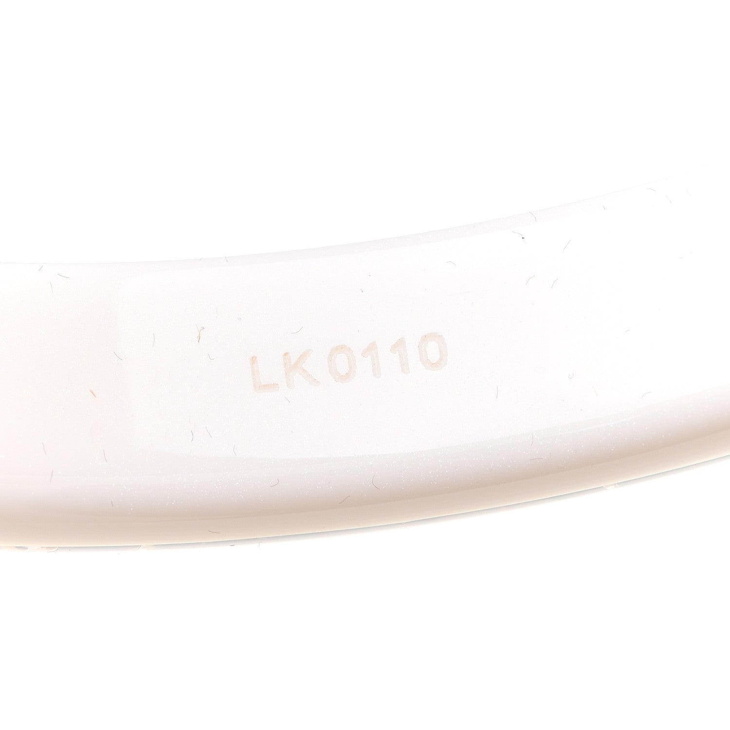 Louis Vuitton Resin Swarovski Medium Inclusion Bracelet PM White 4 of 5