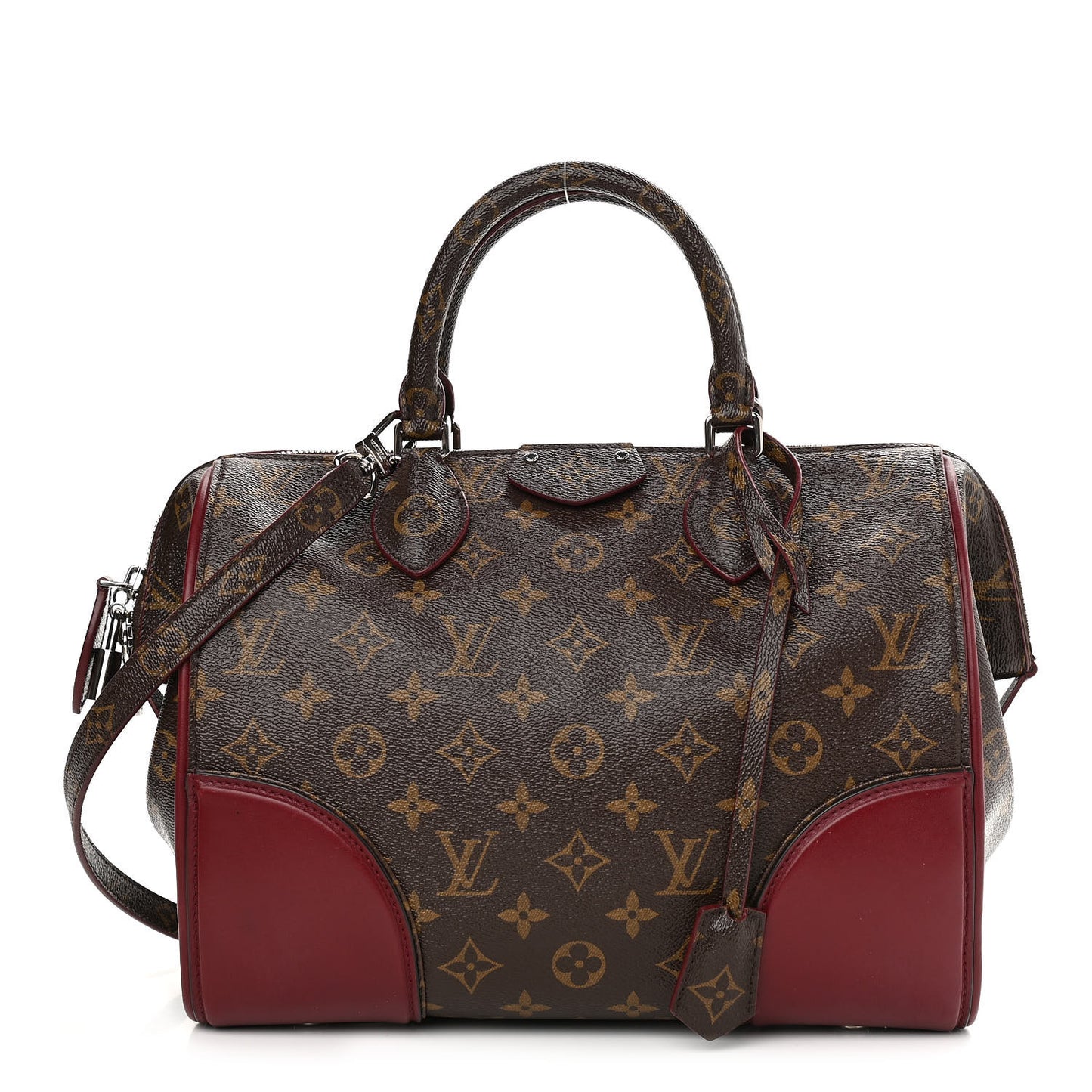 Monogram Shine Doc PM Bordeaux