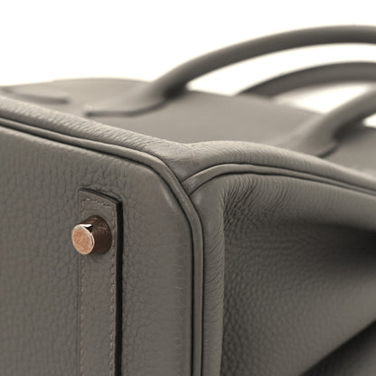 Hermes Togo Birkin 30 Gris Meyer 12 of 13