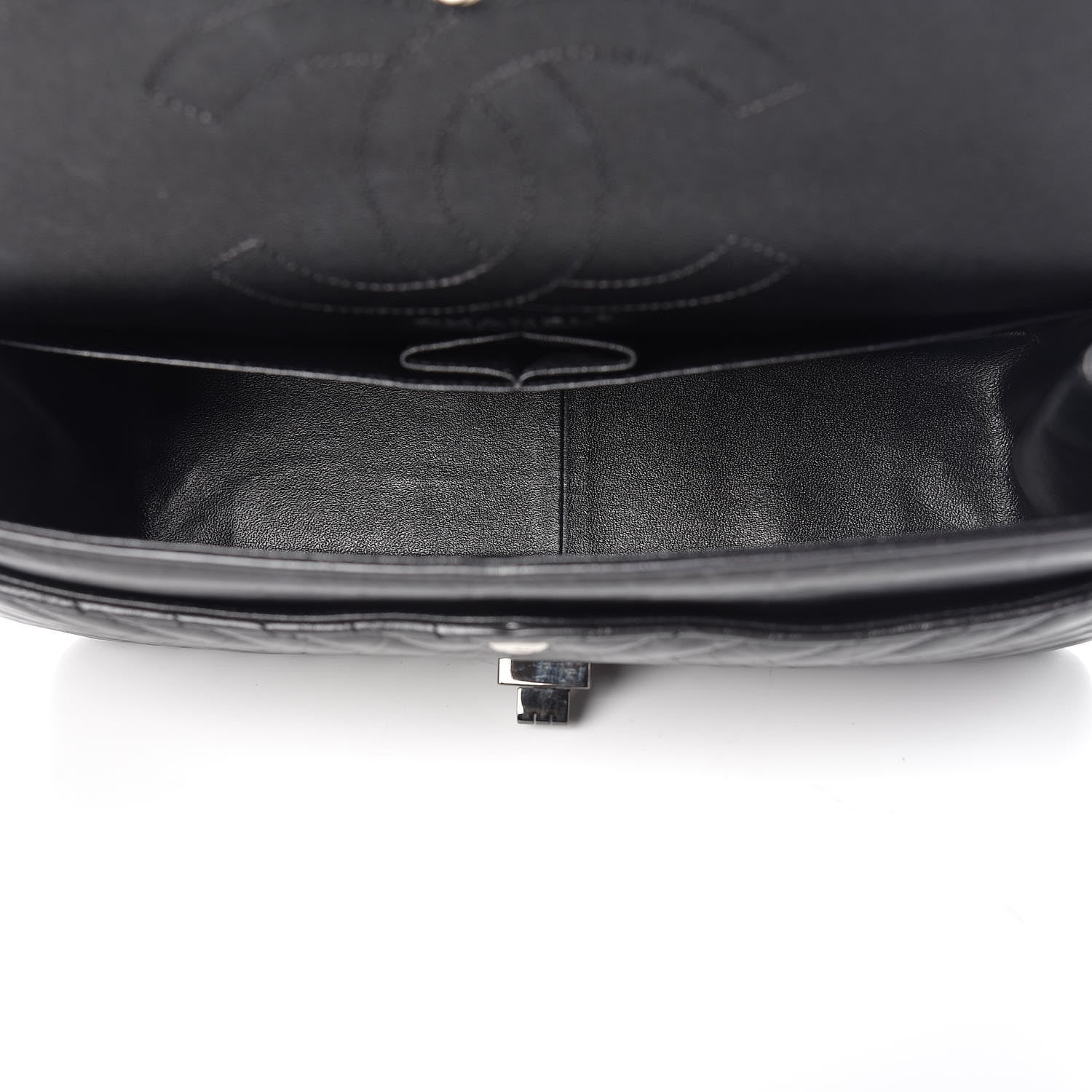 Chanel Aged Calfskin Chevron Quilted 2.55 Reissue 226 Flap Black 5 of 9