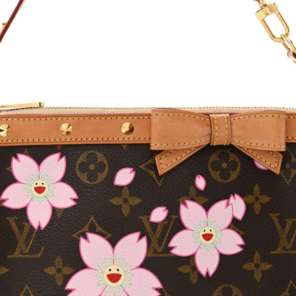Louis Vuitton Monogram Cherry Blossom Pochette Accessories Brown 8 of 10