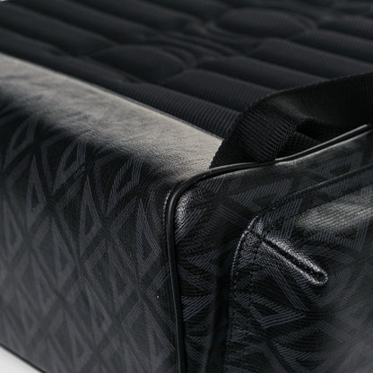 Christian Dior Canvas CD Diamond Hit The Road Backpack Black 11 of 11