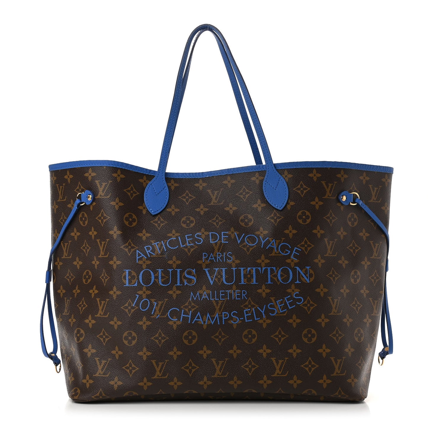 Monogram Articles de Voyage Ikat Neverfull GM Grand Blue