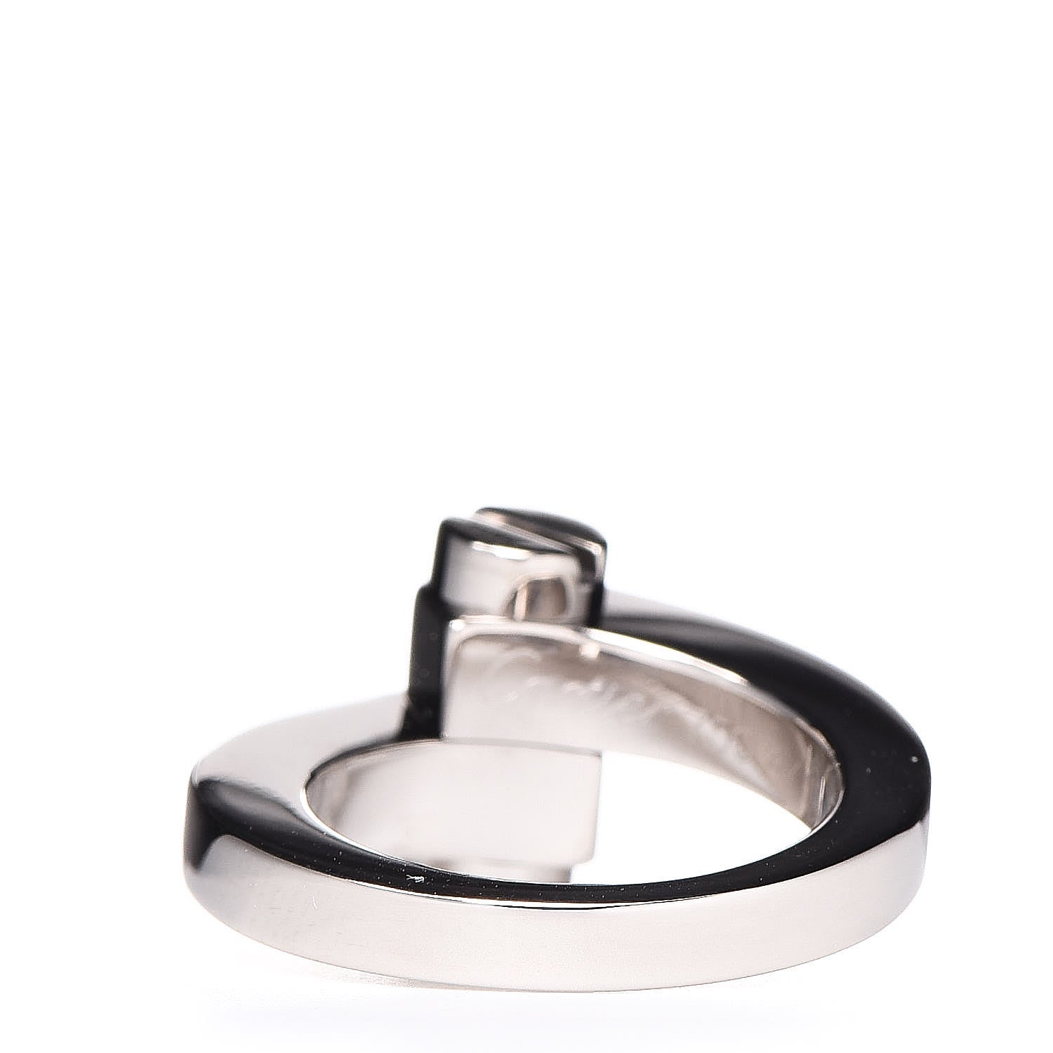 Cartier 18K White Gold Menotte Ring 47 4 4 of 6