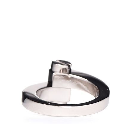 Cartier 18K White Gold Menotte Ring 47 4 4 of 6