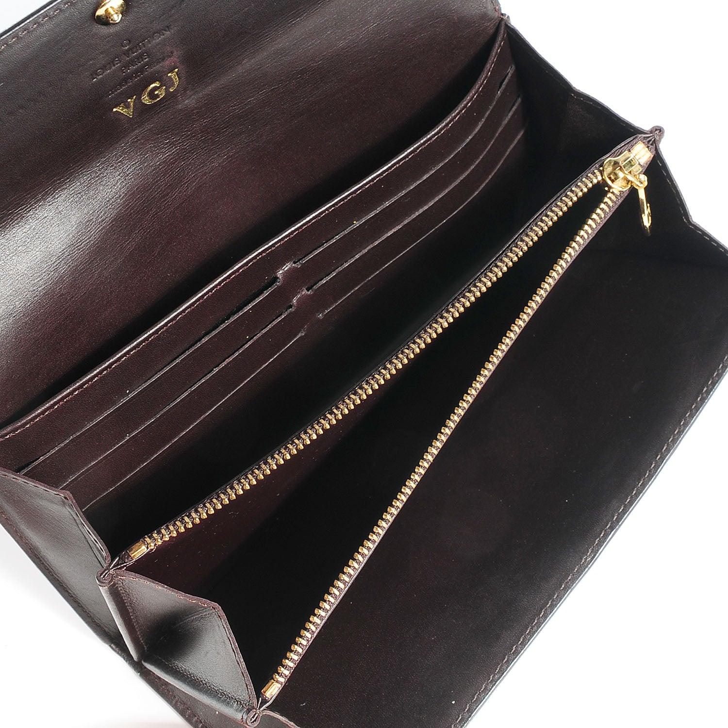 Louis Vuitton Vernis Sarah Wallet Amarante 5 of 7