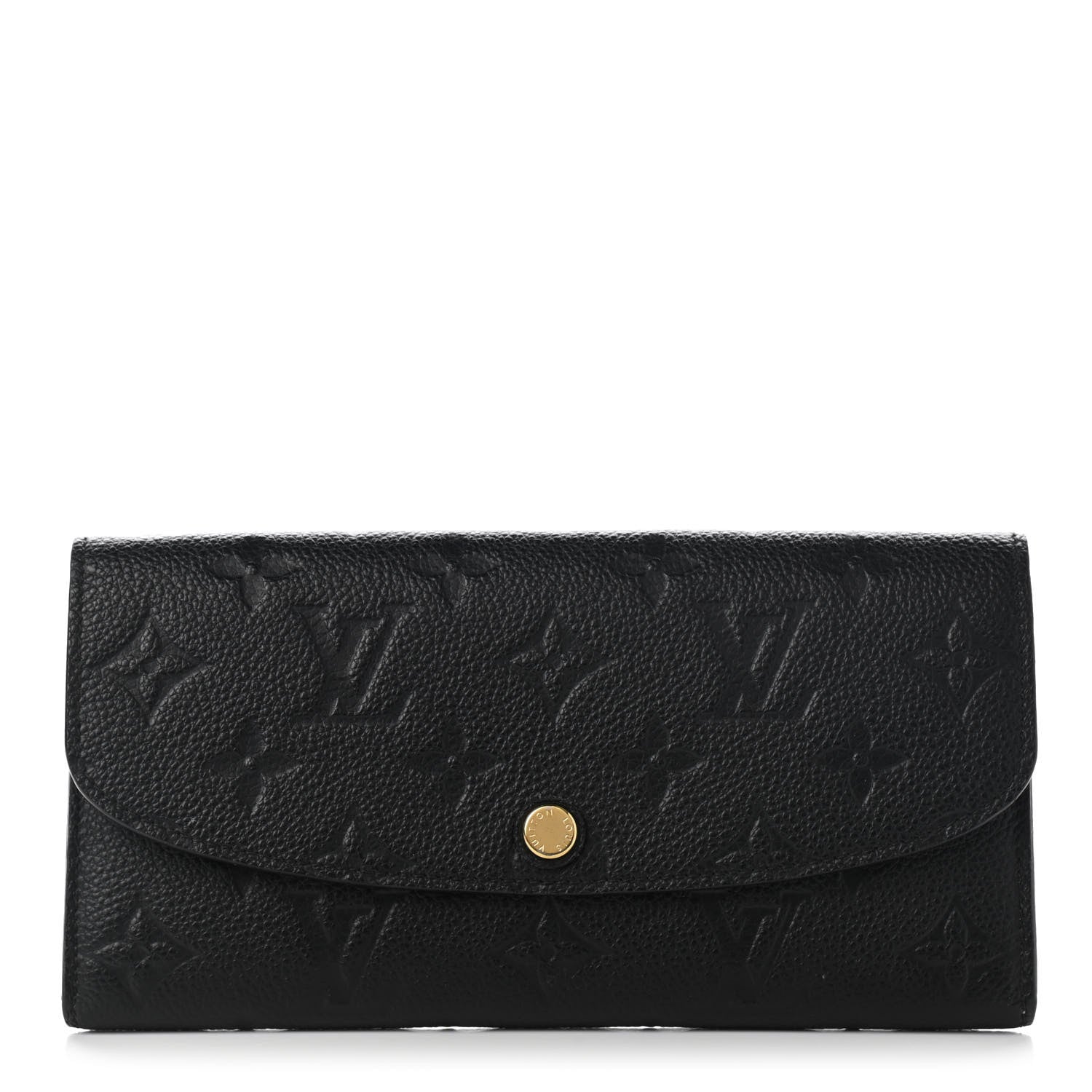 Louis Vuitton Empreinte Emilie Wallet Black Dune 1 of 8