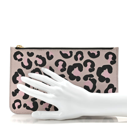 Louis Vuitton Empreinte Monogram Giant Wild At Heart Neverfull MM Pochette Creme 2 of 6