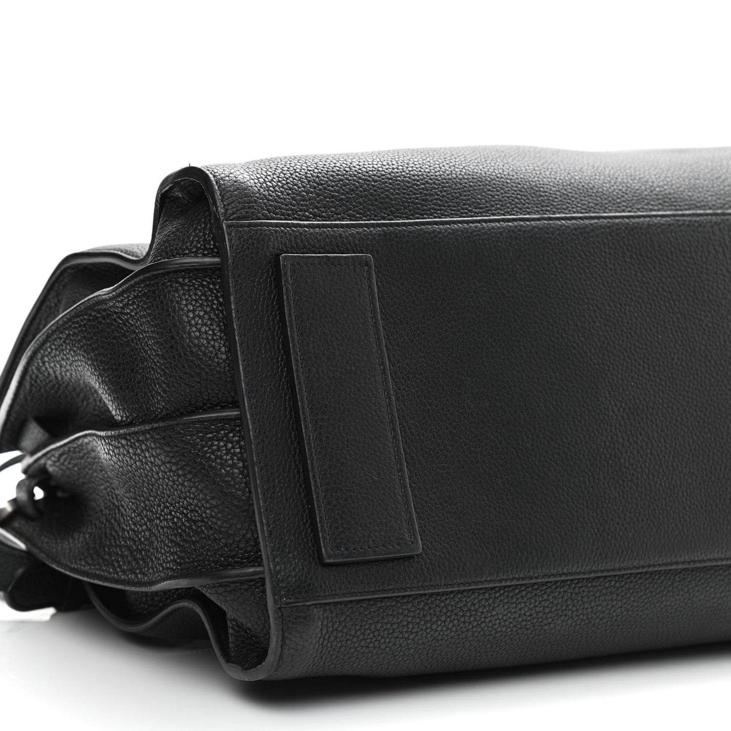Grained Calfskin Medium Souple Sac De Jour Black