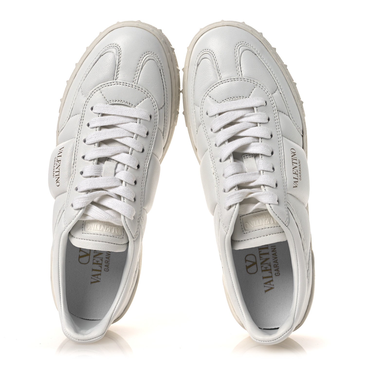 Valentino Garavani Calfskin Upvillage Sneakers 37 White 2 of 10