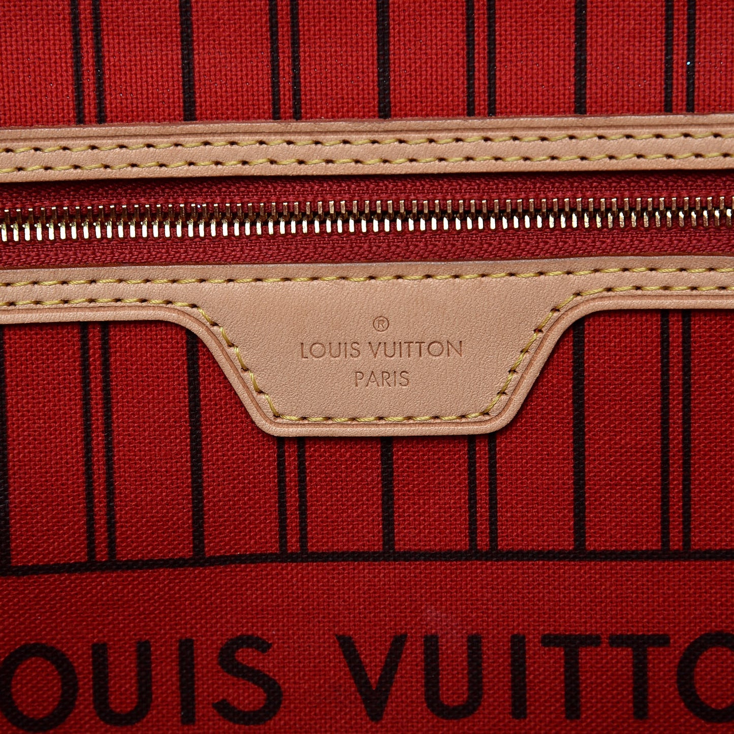 Monogram Neo Neverfull MM Cherry