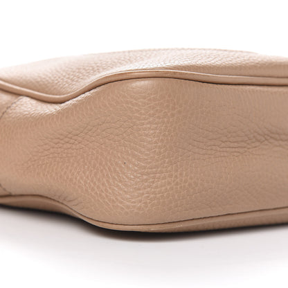 Gucci Pebbled Calfskin Small Soho Disco Bag Rose Beige 13 of 16