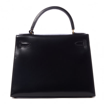 Hermes Box Kelly Sellier 28 Black 3 of 36