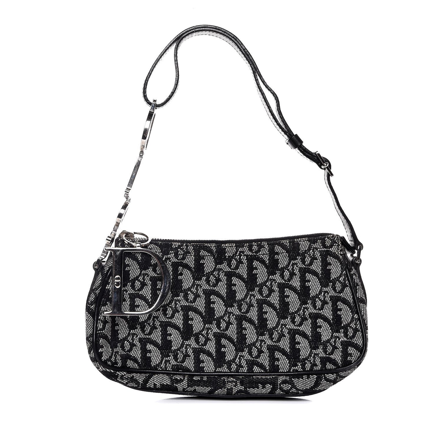 Monogram Shoulder Bag Black