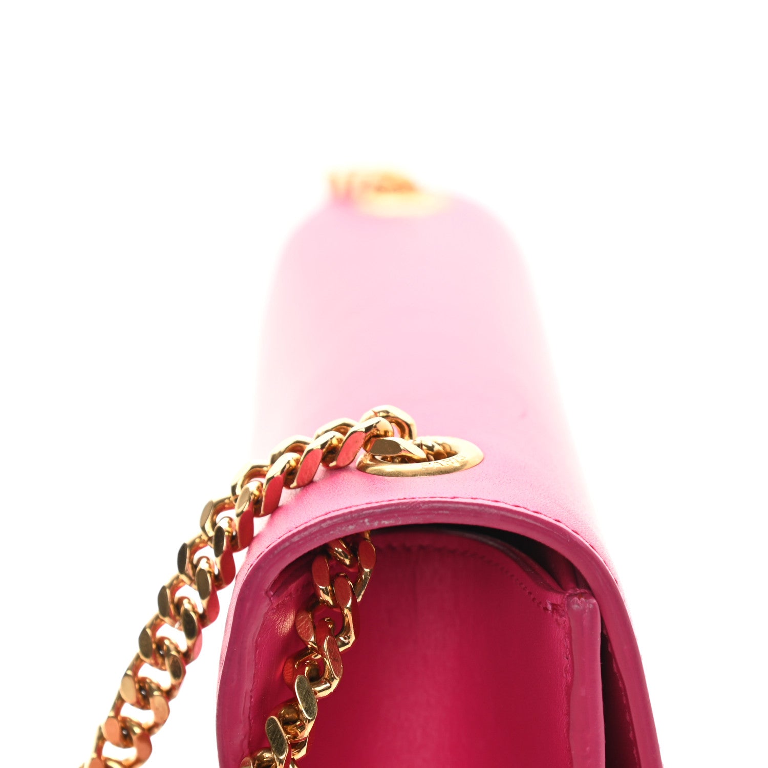 Saint Laurent Smooth Calfskin Medium Classic Monogram Kate Tassel Satchel Fuchsia 13 of 16