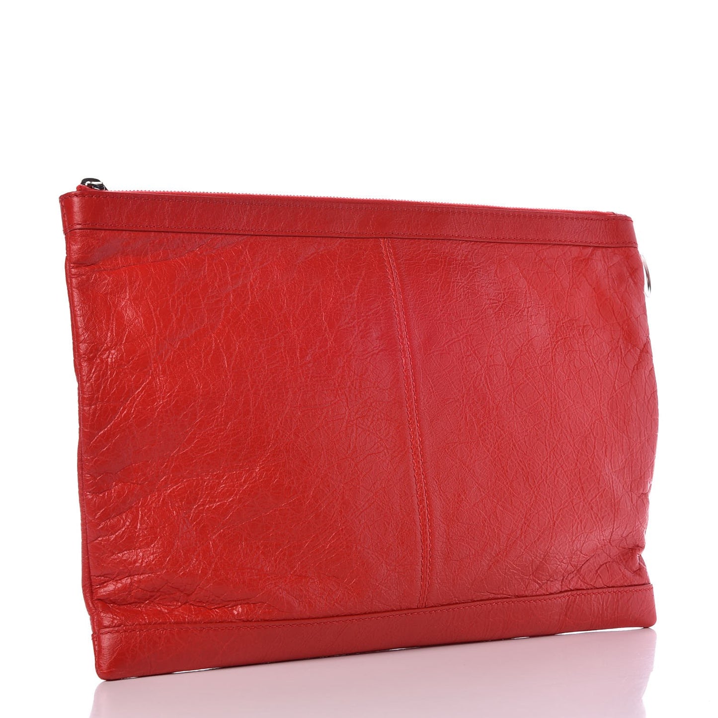 Agneau Arena Classic Hardware Large Clip Rouge Tango